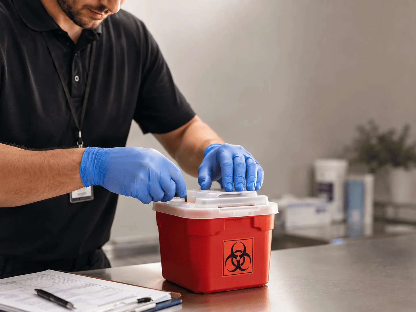 Why choose Sharps Waste Disposal in Elwell, MI